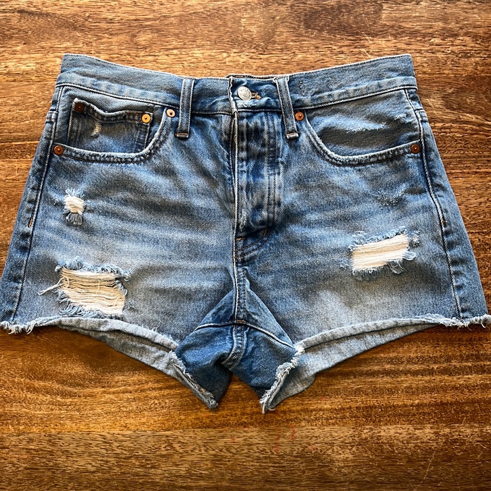 Madewell Relaxed Denim Shorts